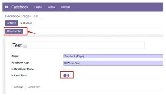 Налаштовуємо та перепідписуємося для отримання лідів форми, Unitsoft